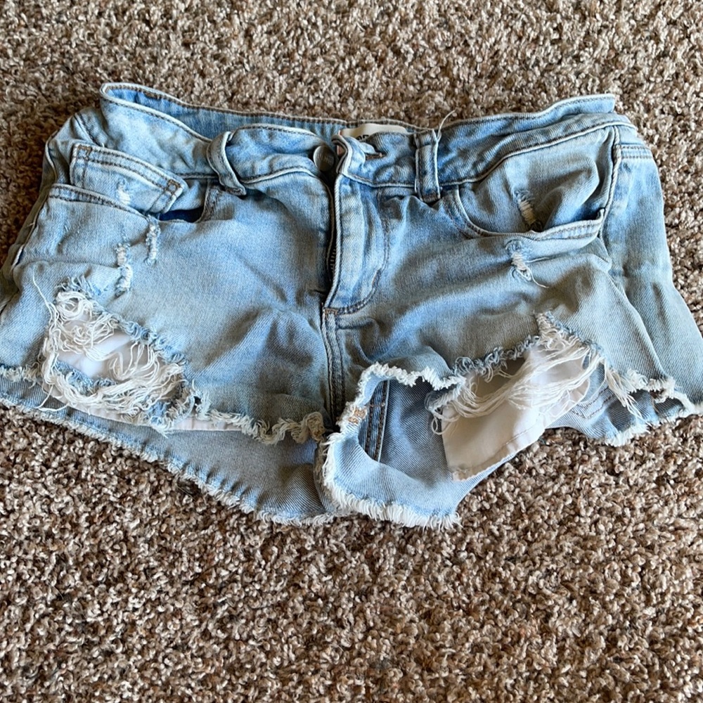 Victoria Secret Pink Ripped Shorts